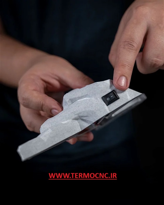 فایل سه بعدی شب خواب دیواری طرح فرشته