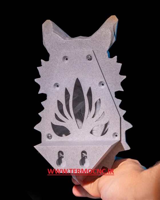 فایل سه بعدی شب خواب دیواری طرح روباه